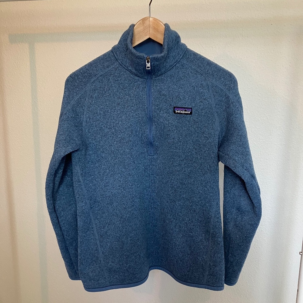 Patagonia Women's Better Sweater® 1/4-Zip Fleece Woman Size M